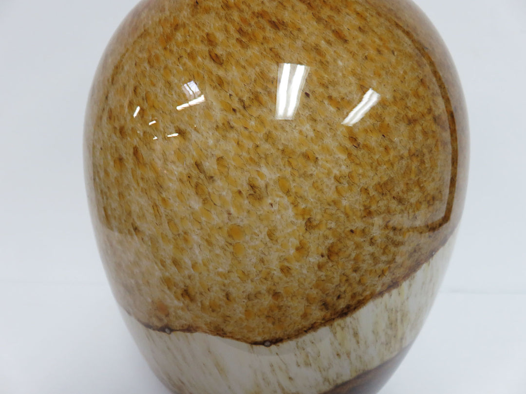 Brown Glass Vase