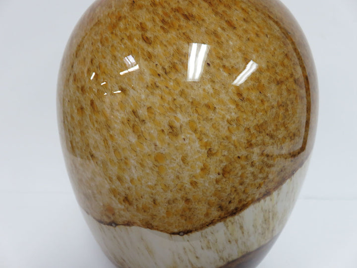 Brown Glass Vase