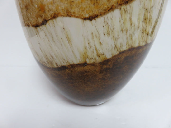 Brown Glass Vase