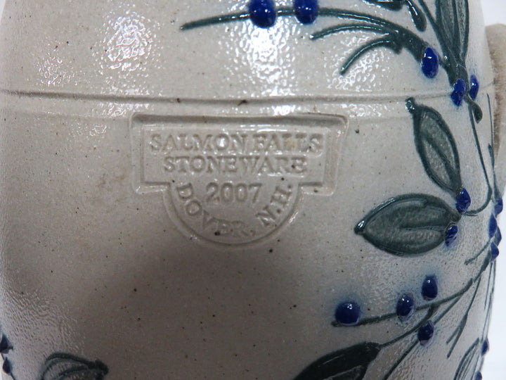 Handmade Salt-Glaze Pottery Jar