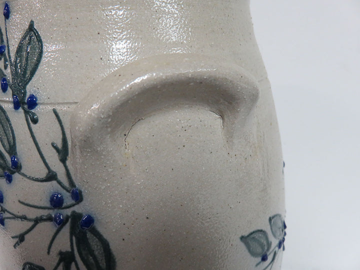 Handmade Salt-Glaze Pottery Jar