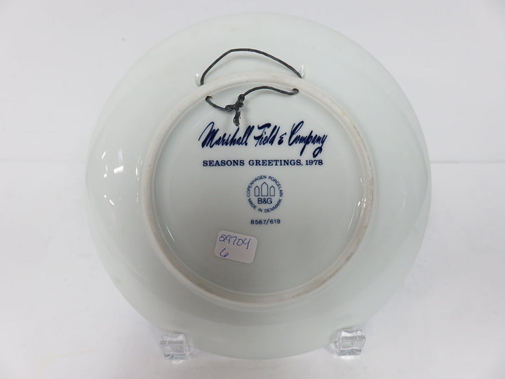 Marshall Field 1978 Bing & Grondahl Plate