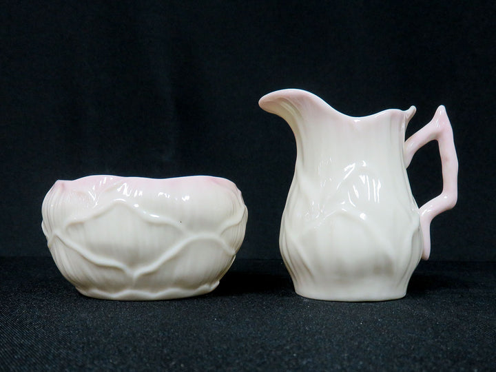 Belleek Cream & Sugar