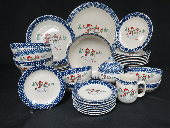 Snowmen Dinner Set