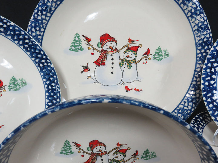 Snowmen Dinner Set
