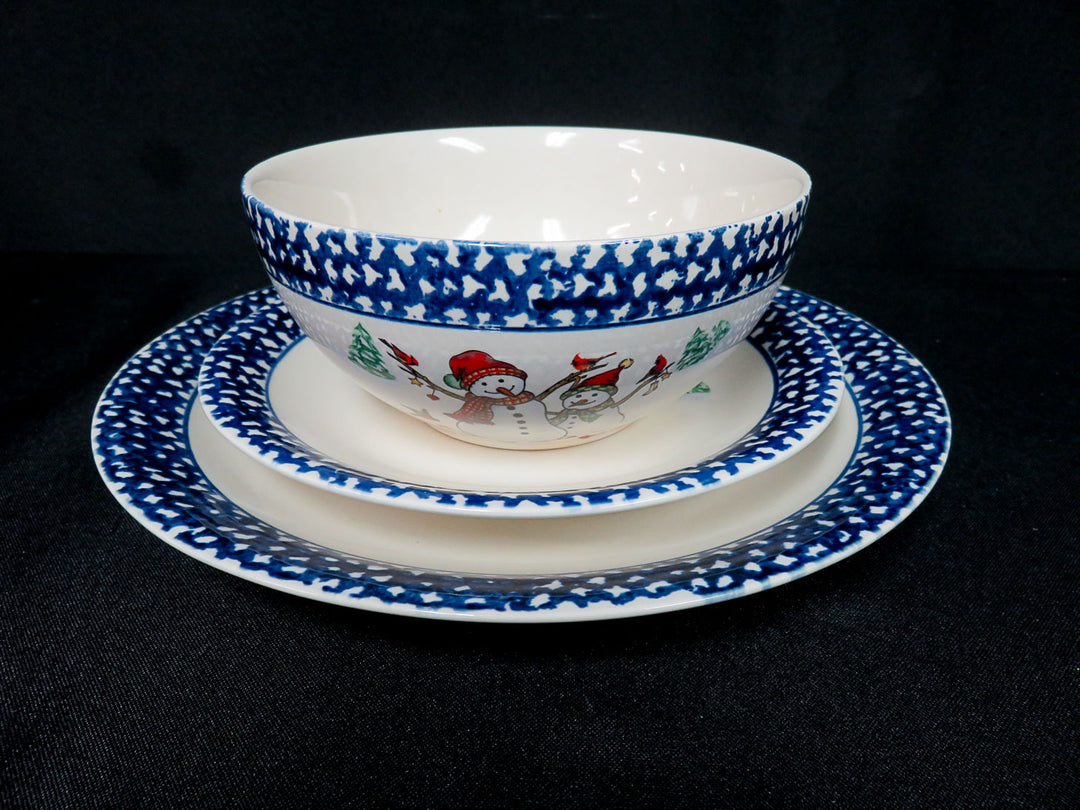 Snowmen Dinner Set