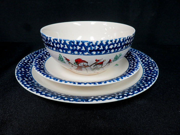 Snowmen Dinner Set