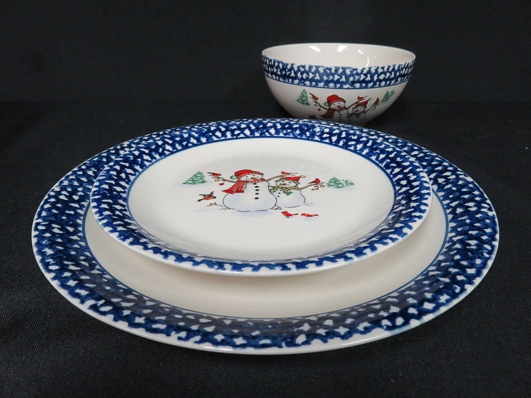 Snowmen Dinner Set