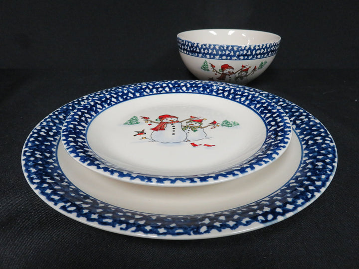 Snowmen Dinner Set