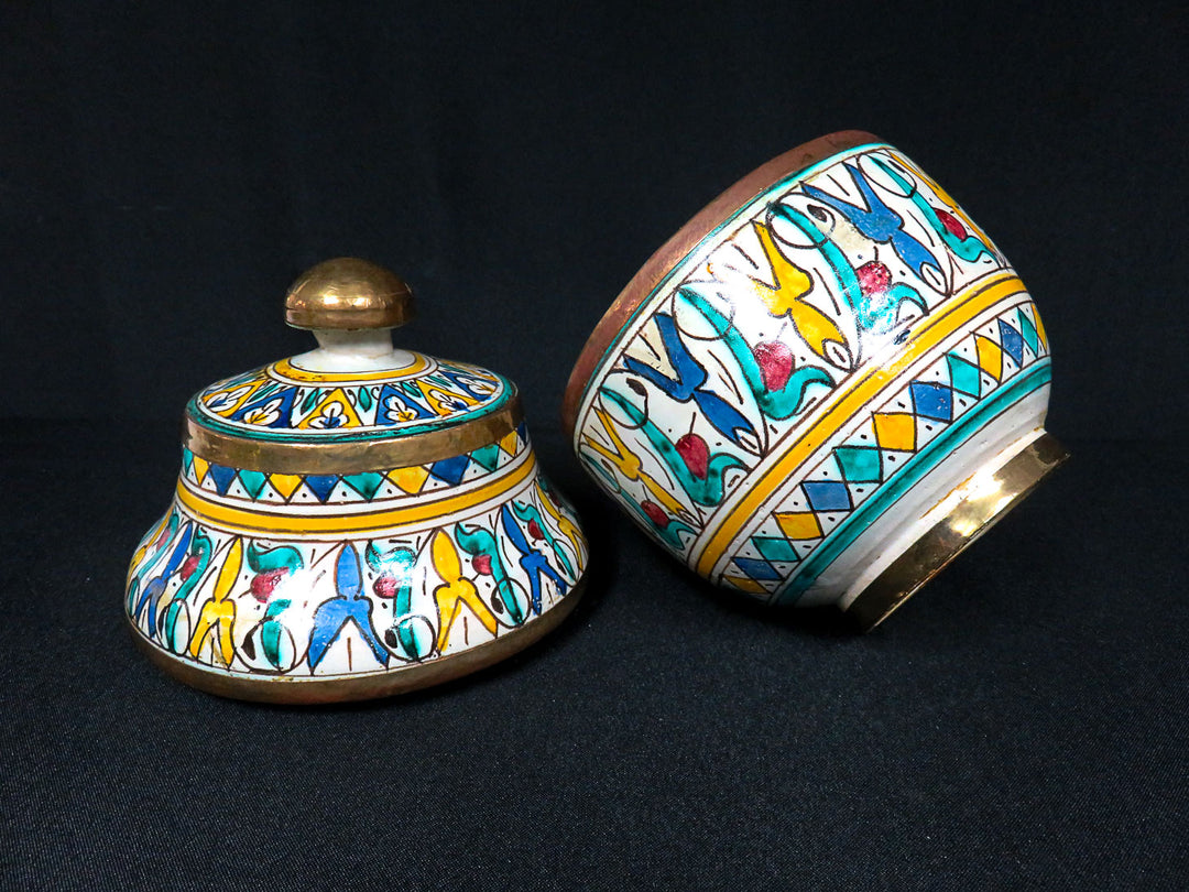 Vintage Moroccan Pottery Jar