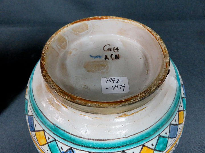 Vintage Moroccan Pottery Jar