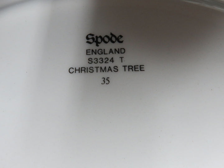 Spode "Christmas Tree" Dinner Plates