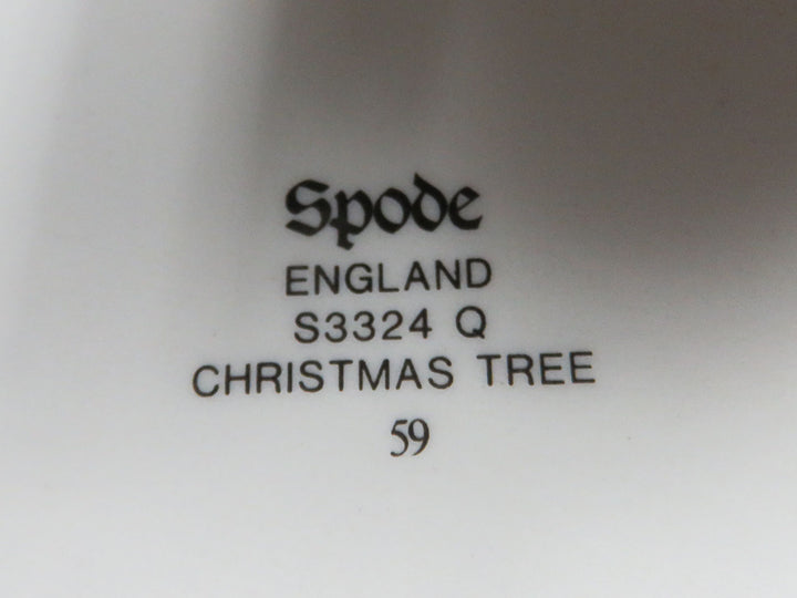 Spode "Christmas Tree" Fruit Bowls