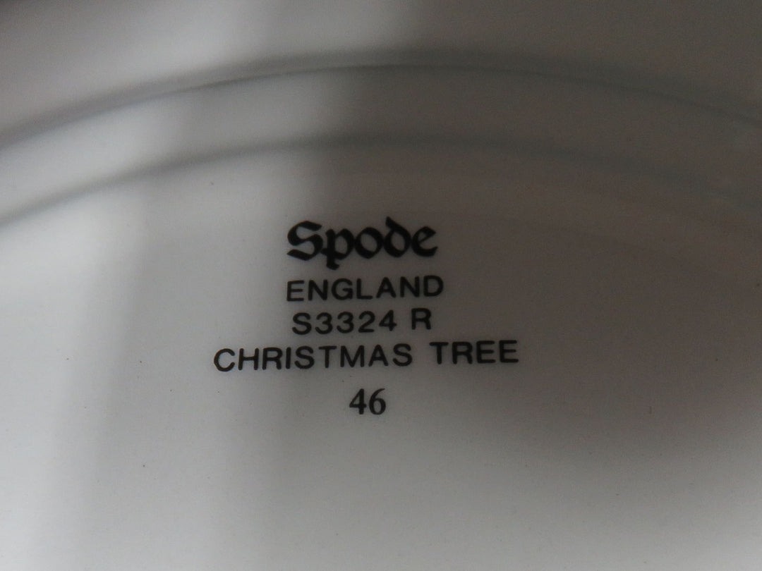 Spode "Christmas Tree" Salad Plates