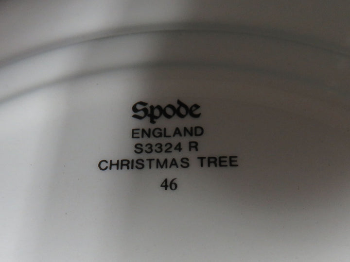 Spode "Christmas Tree" Salad Plates