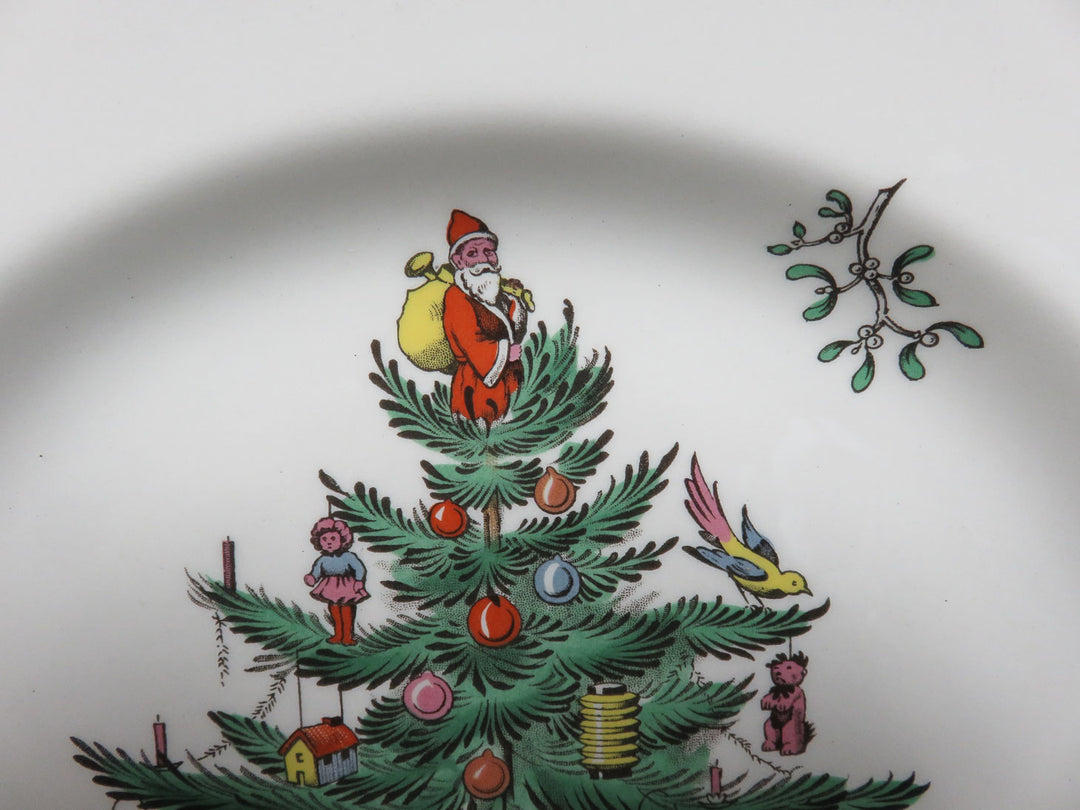Spode "Christmas Tree" Dinner Plates
