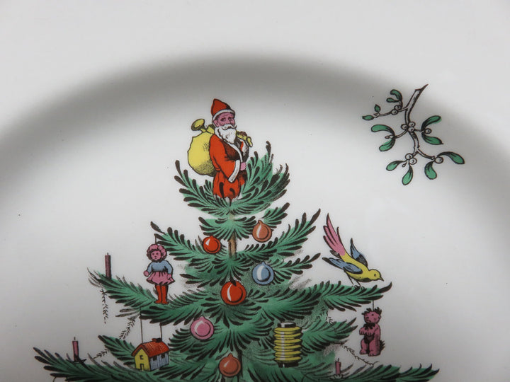 Spode "Christmas Tree" Dinner Plates