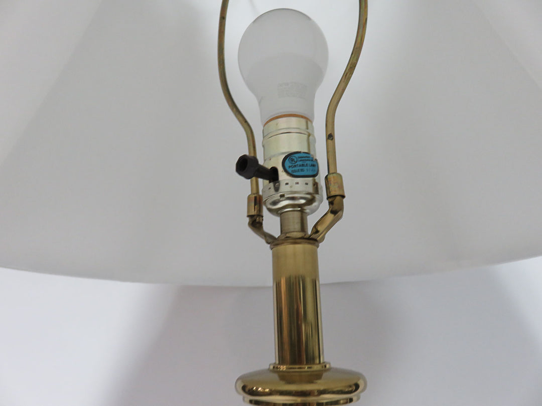Traditional Brass Table Lamp