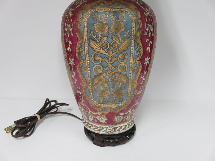 Porcelain Ginger Jar Table Lamp