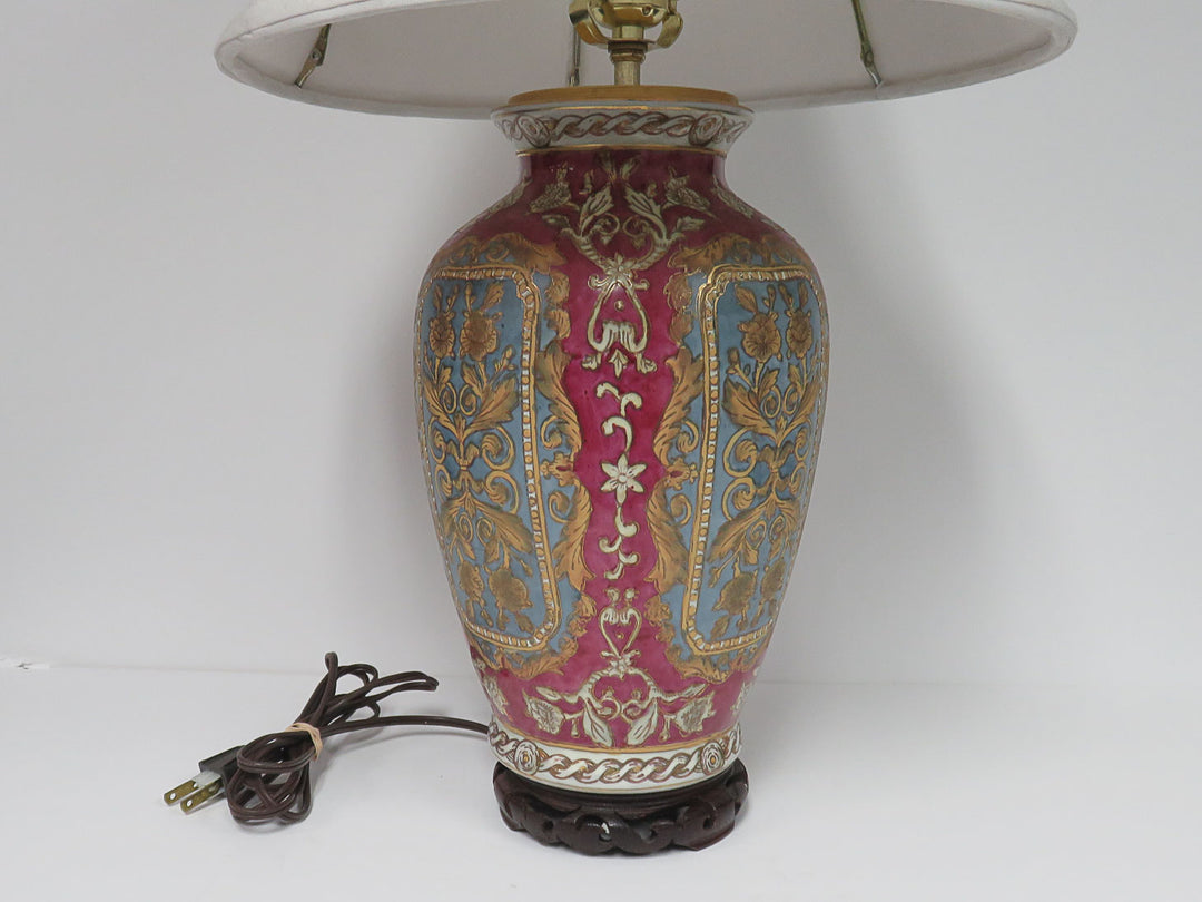 Porcelain Ginger Jar Table Lamp