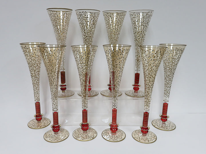 Pier 1 Rioja Champagne Flutes