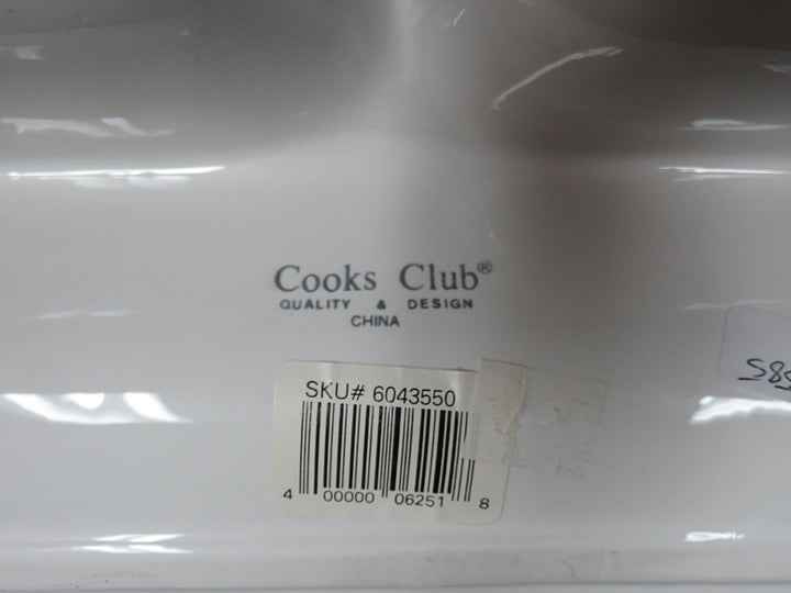 Divided Holiday Serving Dish