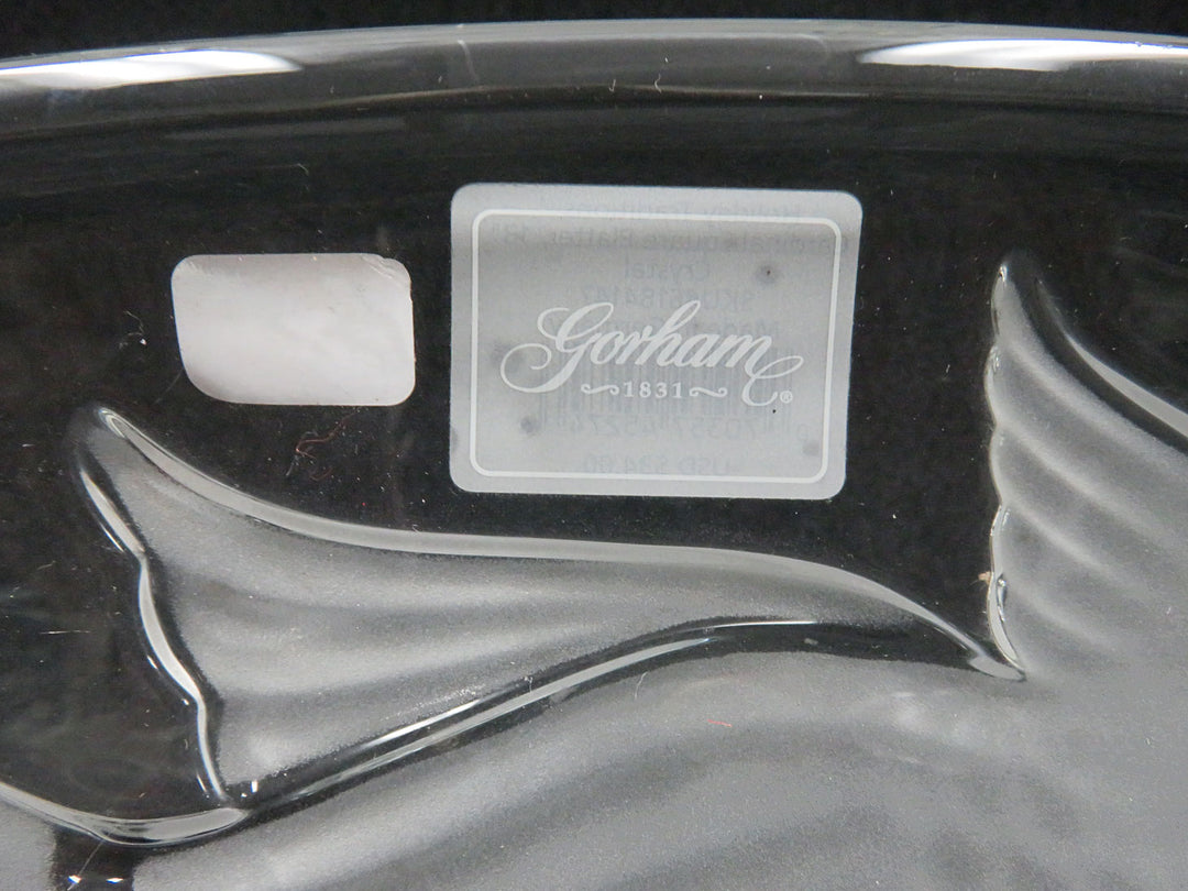 Holiday Traditions Square Crystal Platter