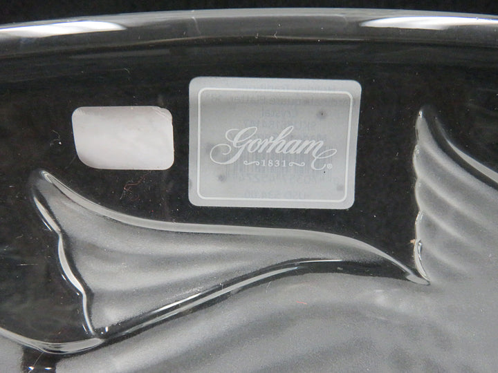 Holiday Traditions Square Crystal Platter