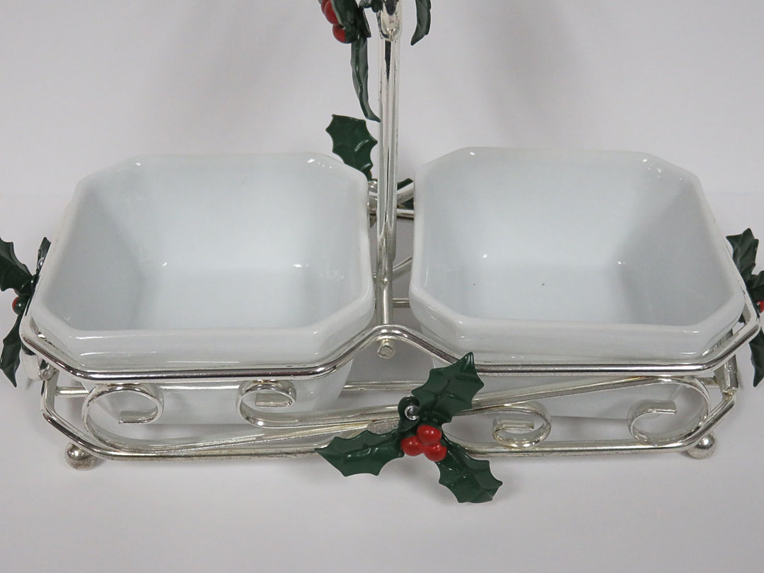 Christmas Condiment Dish