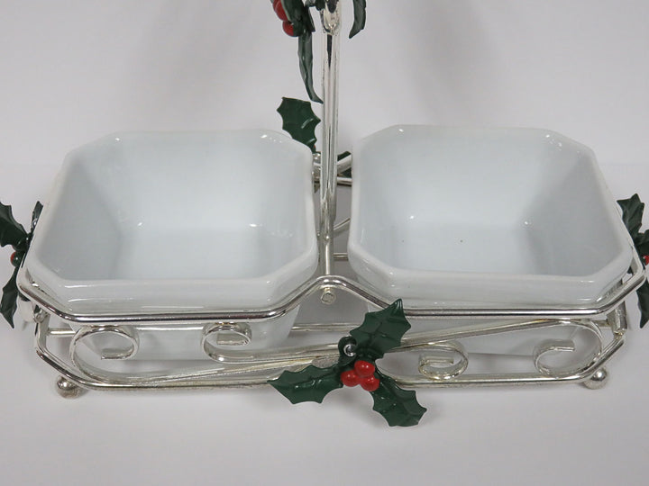 Christmas Condiment Dish