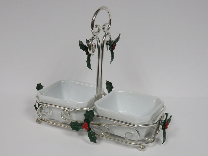 Christmas Condiment Dish