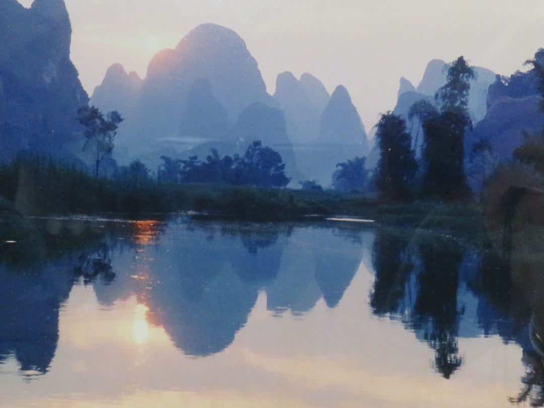 River Mountain Scene in South China Photograph