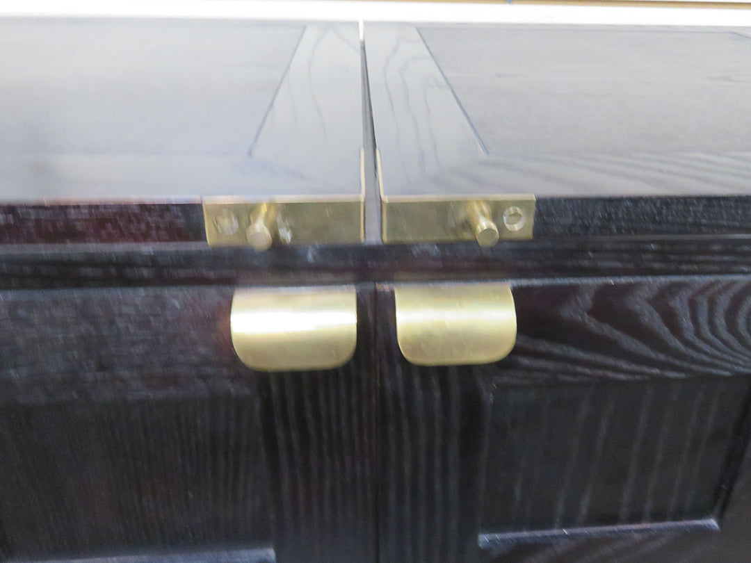 Crate & Barrel Bar Cabinet