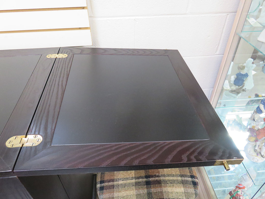 Crate & Barrel Bar Cabinet