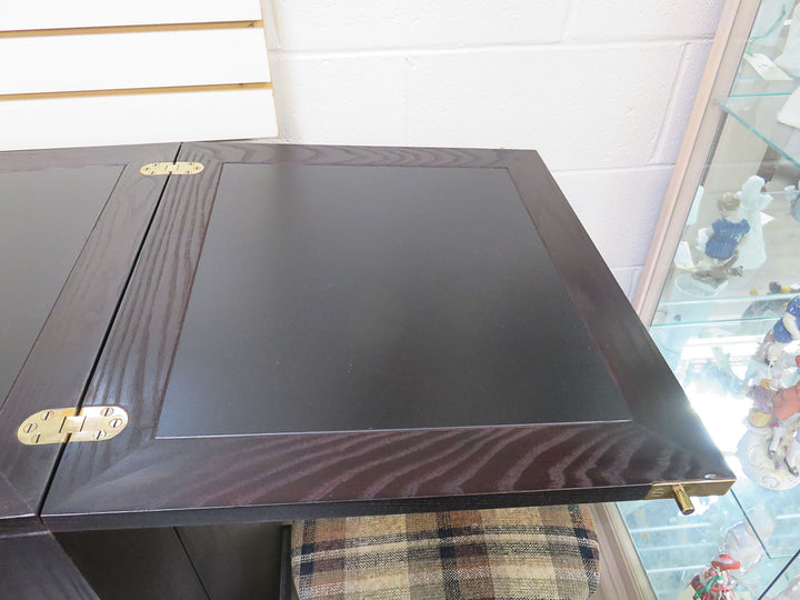 Crate & Barrel Bar Cabinet