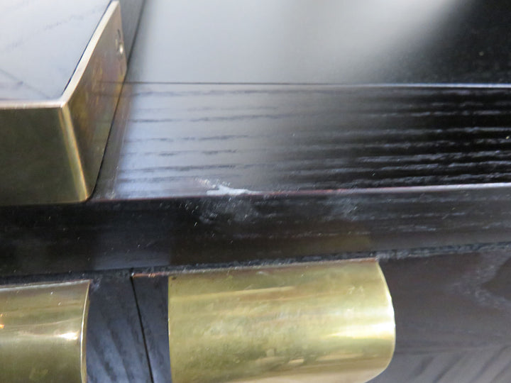 Crate & Barrel Bar Cabinet