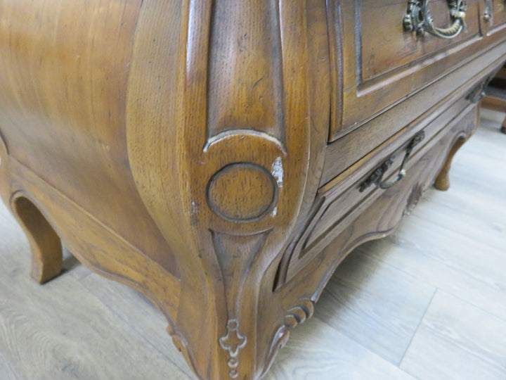 Heritage Bombe Style Nightstand