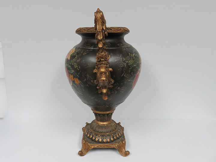 Dragon Handled Decorative Urn