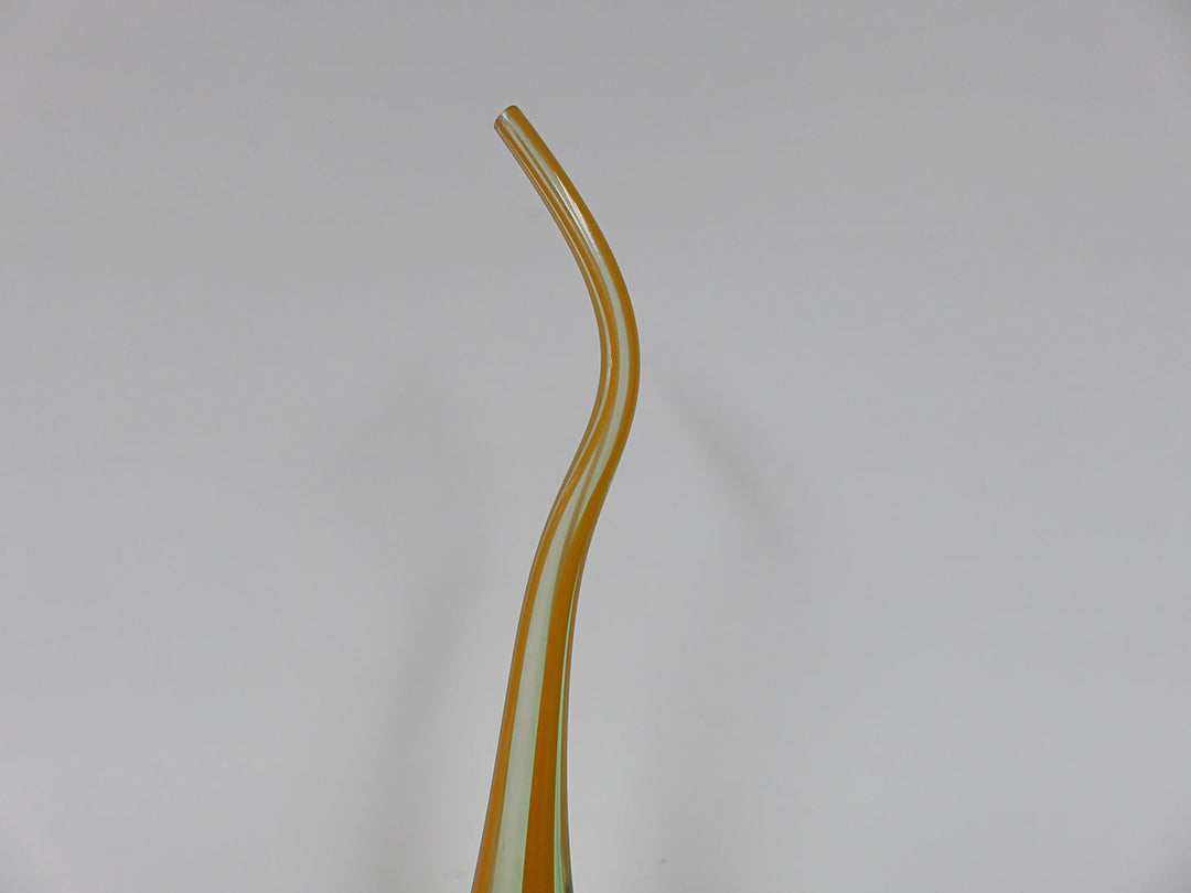 Murano Style Glass Drop Sculpture