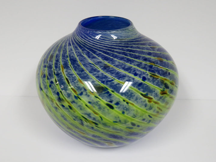 Jeremy Popelka Art Glass Vase