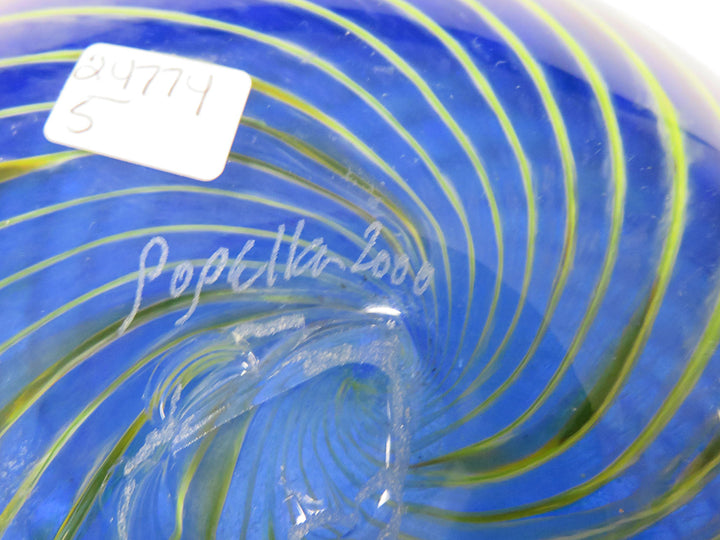 Jeremy Popelka Art Glass Vase