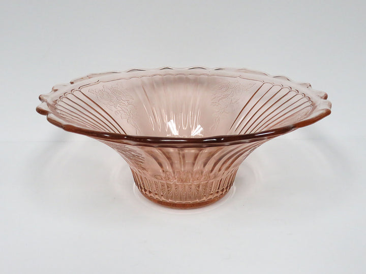 Anchor Hocking Pink Glass Bowl