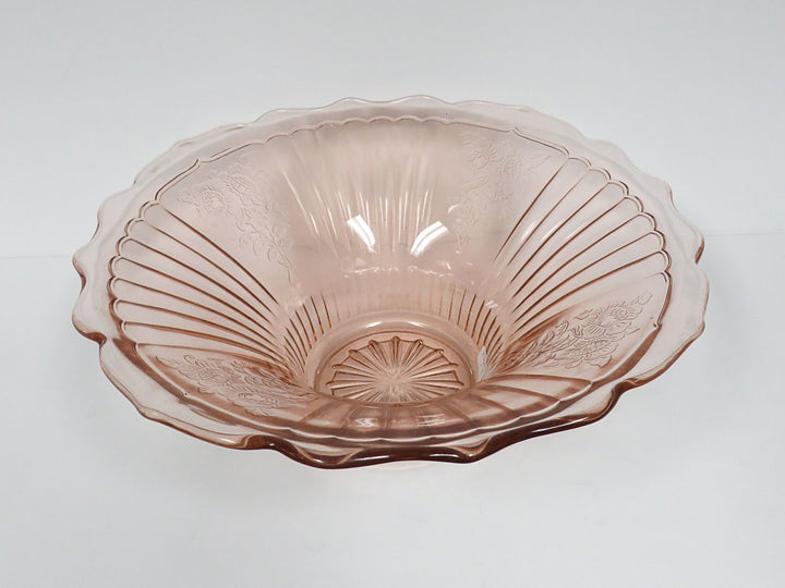 Anchor Hocking Pink Glass Bowl