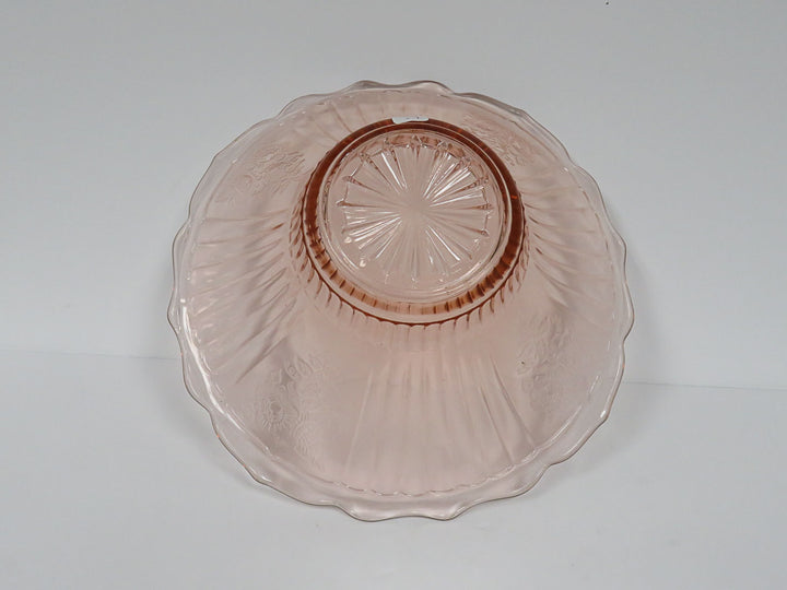 Anchor Hocking Pink Glass Bowl