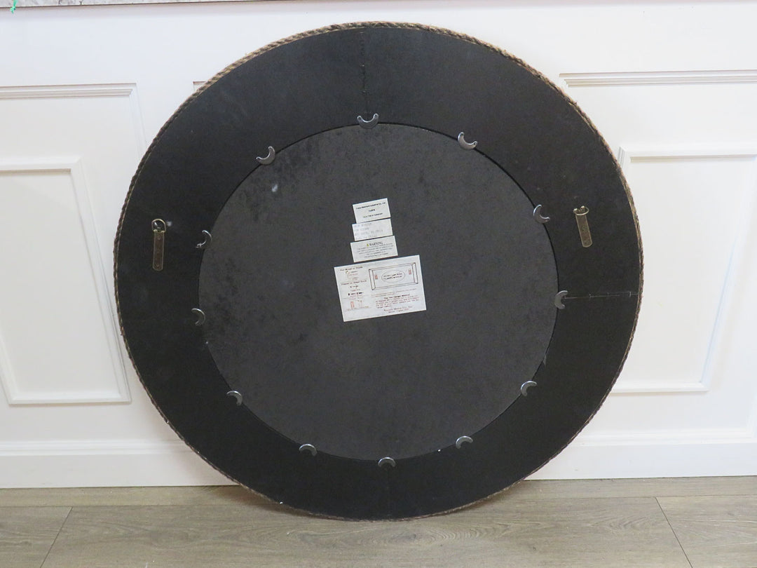 Oversized Sisal Rope Mirror