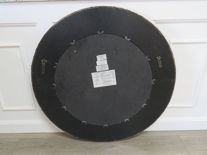 Oversized Sisal Rope Mirror