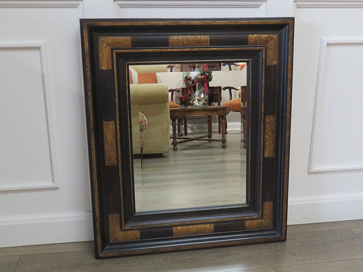 Mirror in Ebonized Wood Frame