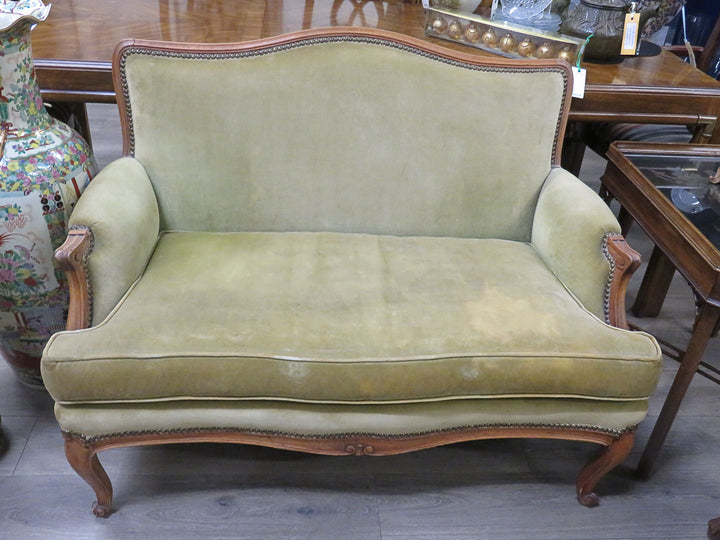 Antique Gold Settee