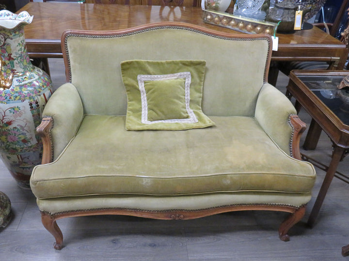 Antique Gold Settee