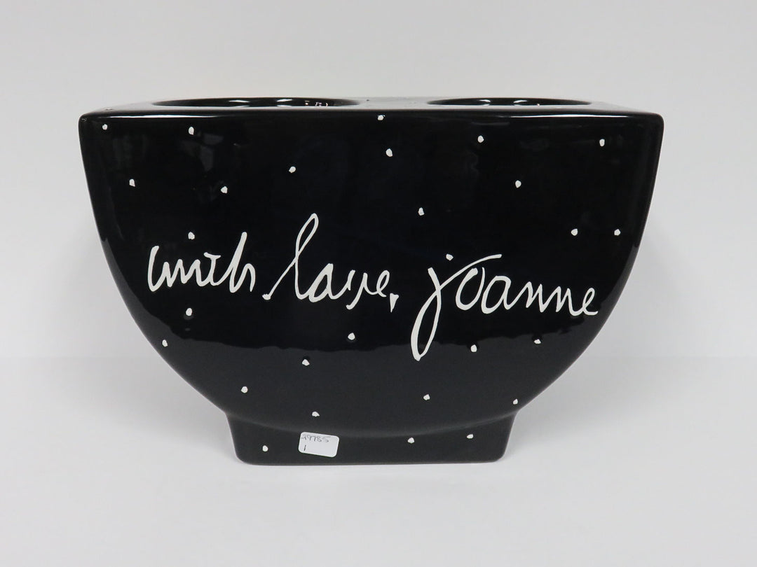 Pop Art "With Love, Joanne" Candleholder